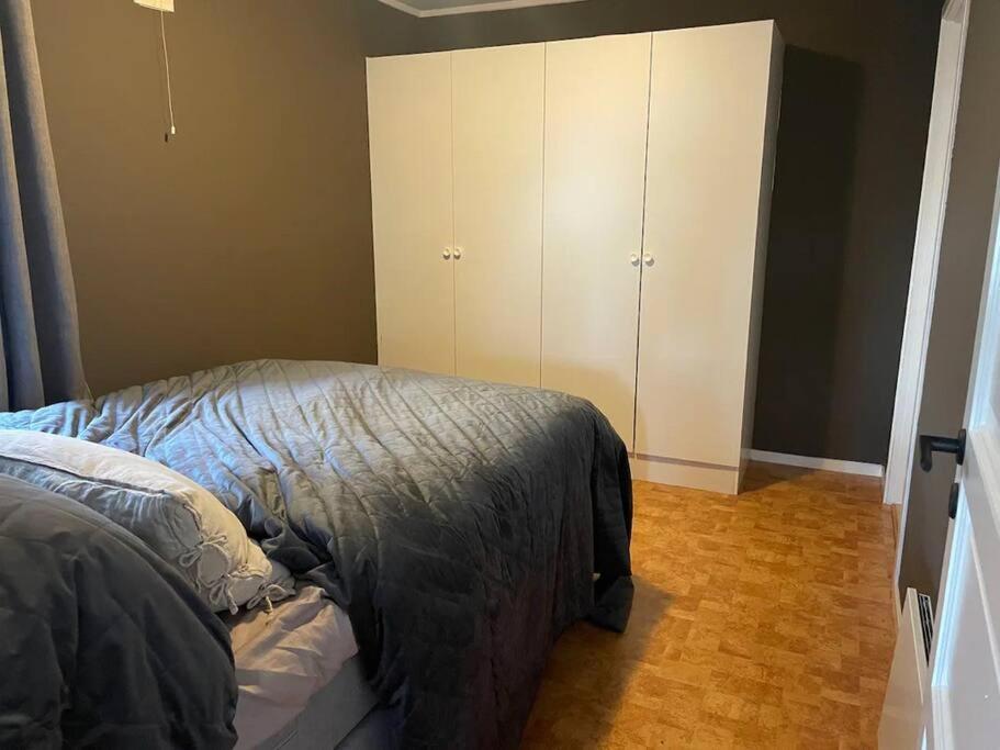 Leilighet I Rolig Gate Med Utsikt Og Gratis Parkering 特罗姆瑟 外观 照片