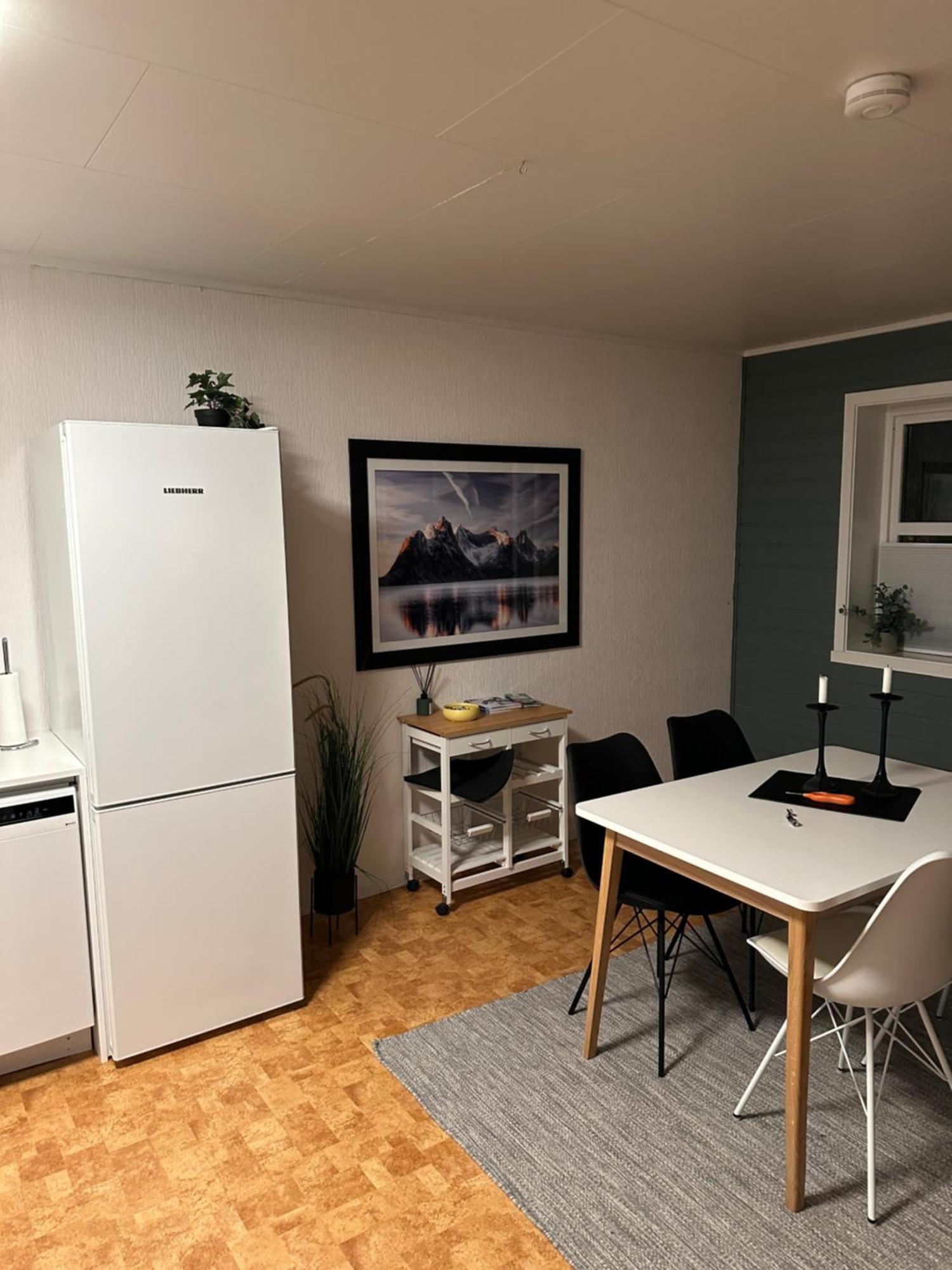 Leilighet I Rolig Gate Med Utsikt Og Gratis Parkering 特罗姆瑟 外观 照片